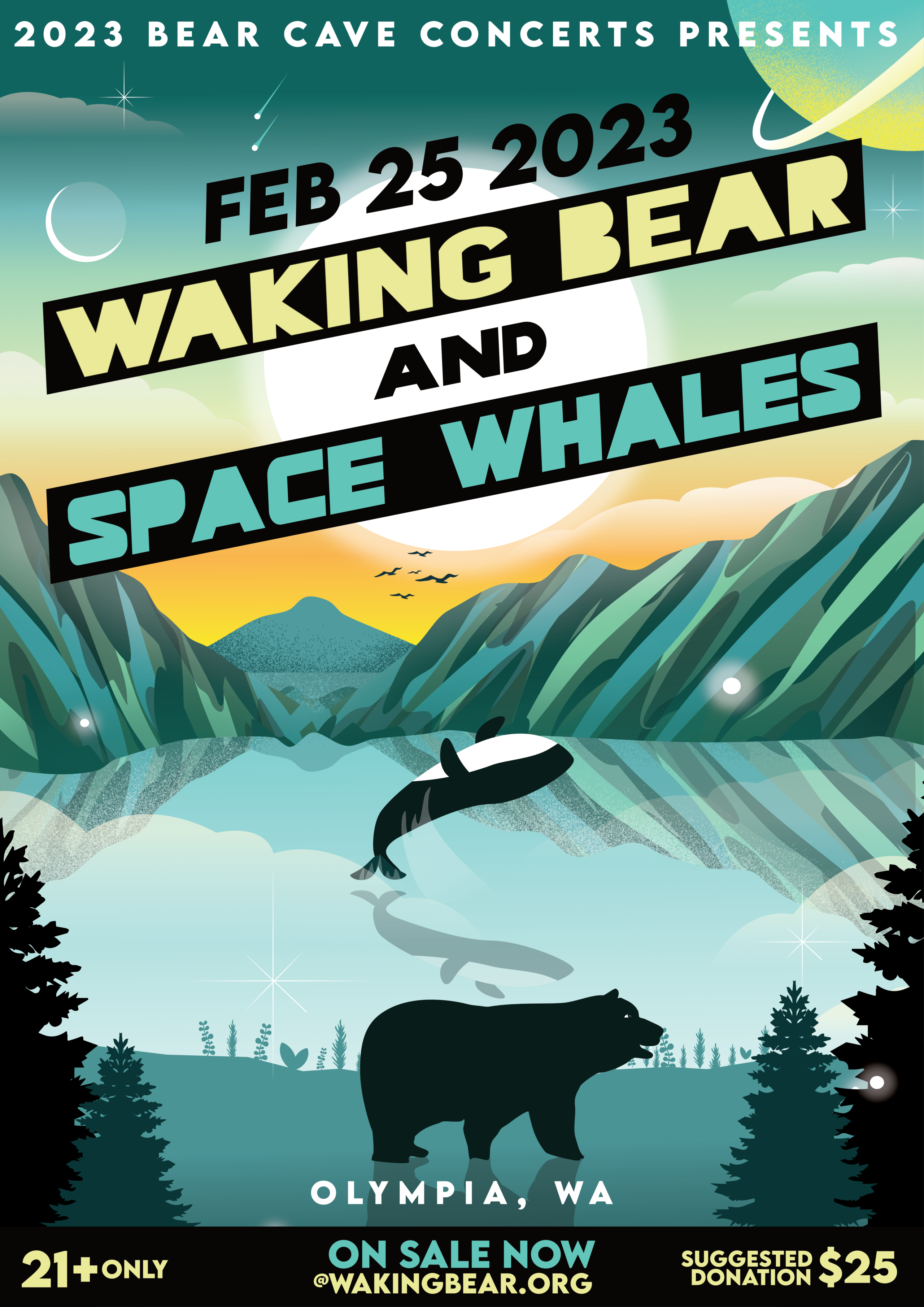 2023 Bear Cave Concert Series - Elevator Operator & Space Whales
